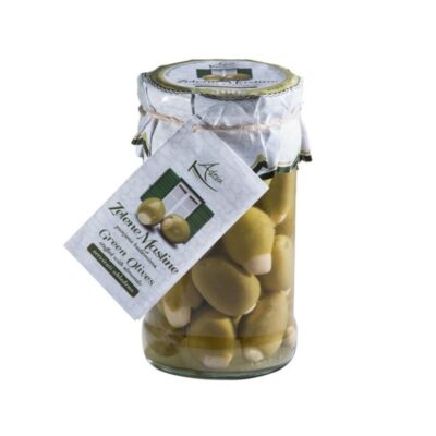 Green olives with almonds 300g market Baotić