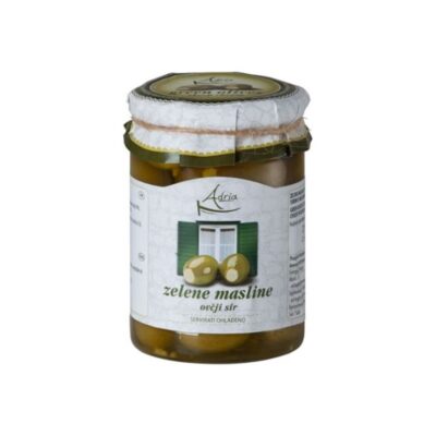 Green olives with sheep's cheese 300g market Baotić