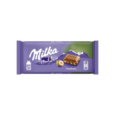 Milka with pieces of hazelnut 80g market Baotić