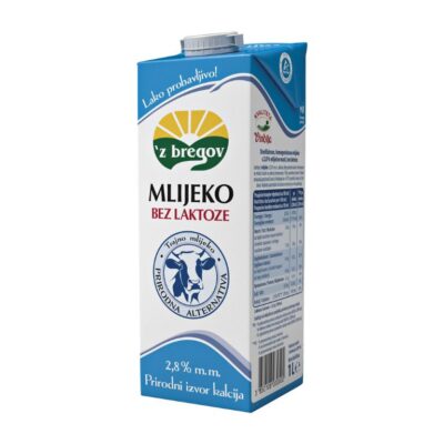 Lactose-free milk 1l market Baotić