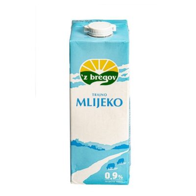 Milk 0.9% milk fat 1l market Baotić