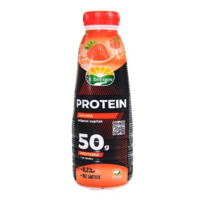 Strawberry protein drink 0.5l market Baotić