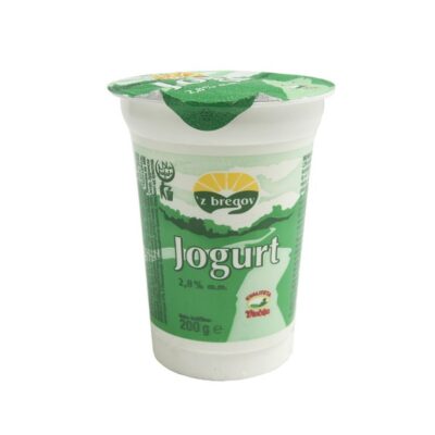 Yogurt 200g cup liquid market Baotić