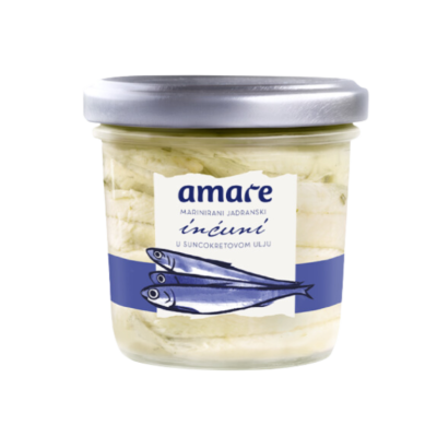 Marinated anchovy 120g AMARE market Baotić
